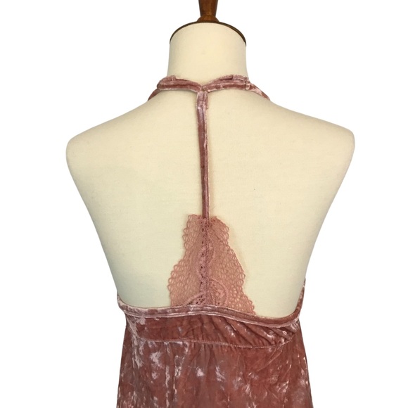 Sexy Dusty Pink Mini with Spaghetti Straps - Picture 8 of 11